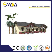 (WAS1504-70D) China De bajo costo Prefab casas modernas Fabricante